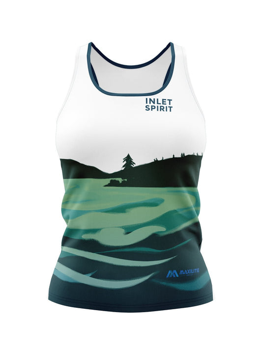 Inlet Spirit | Women's Athletic Tank Top - Oddball Workshop