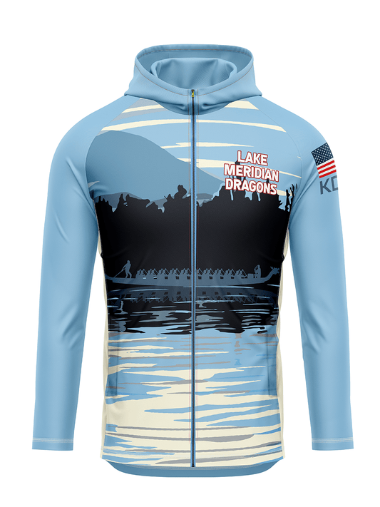 Kent Dragon Boat Association | Unisex Hooded Cascade Lt Wt Jacket - Oddball Workshop