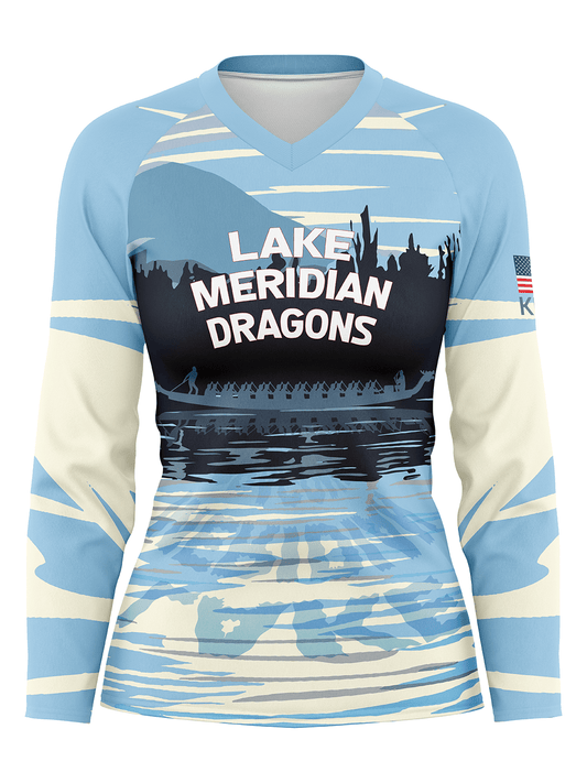 Kent Dragon Boat Association | Women's Performance Jersey Long Sleeve - Oddball Workshop