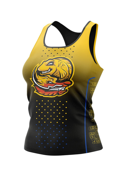 Killer Guppies Canadian | Women's Athletic Tank Top - Oddball Workshop