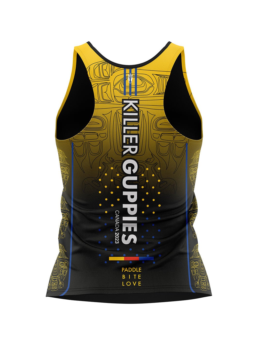 Killer Guppies Canadian | Women's Athletic Tank Top - Oddball Workshop