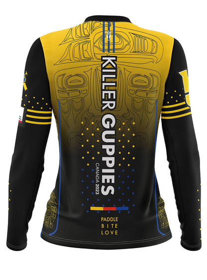 Killer Guppies Canadian | Women's Team Jersey Long Sleeve - Oddball Workshop