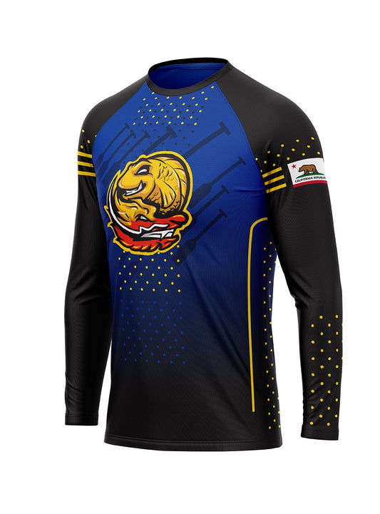 Killer Guppies | Men's Athletic Jersey Long Sleeve - Oddball Workshop