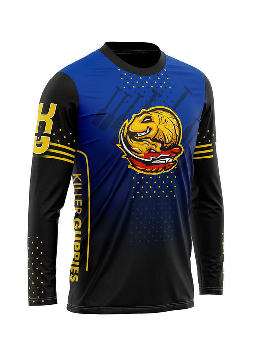 Killer Guppies | Men's Team Jersey Long Sleeve - Oddball Workshop