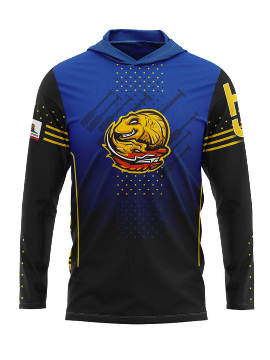 Killer Guppies | Unisex Hooded Team Jersey Long Sleeve - Oddball Workshop