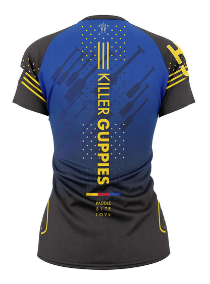 Killer Guppies | Women's Athletic Jersey Short Sleeve - Oddball Workshop