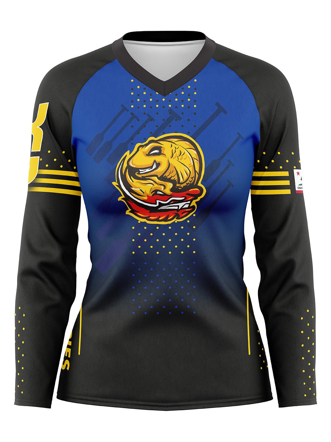 Killer Guppies | Women's Performance Jersey Long Sleeve - Oddball Workshop