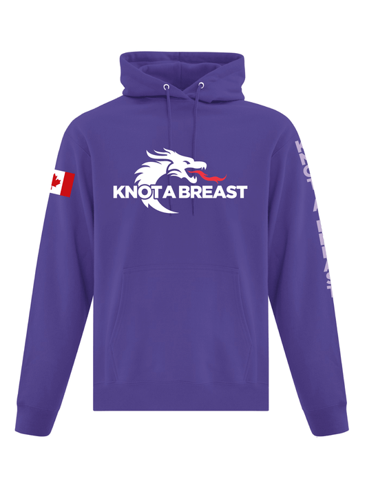 Knot A Breast | Unisex Pullover Hoodie - Oddball Workshop