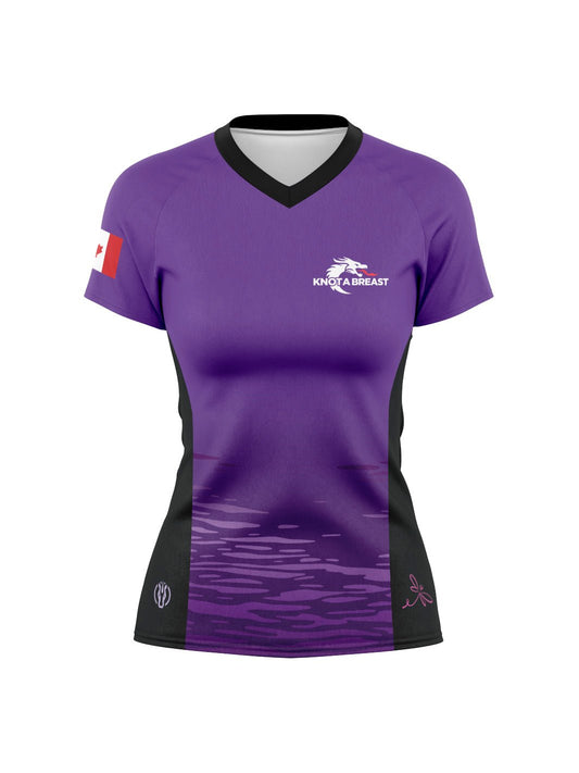 Knot a Breast | Women's Athletic Jersey Short Sleeve - Oddball Workshop