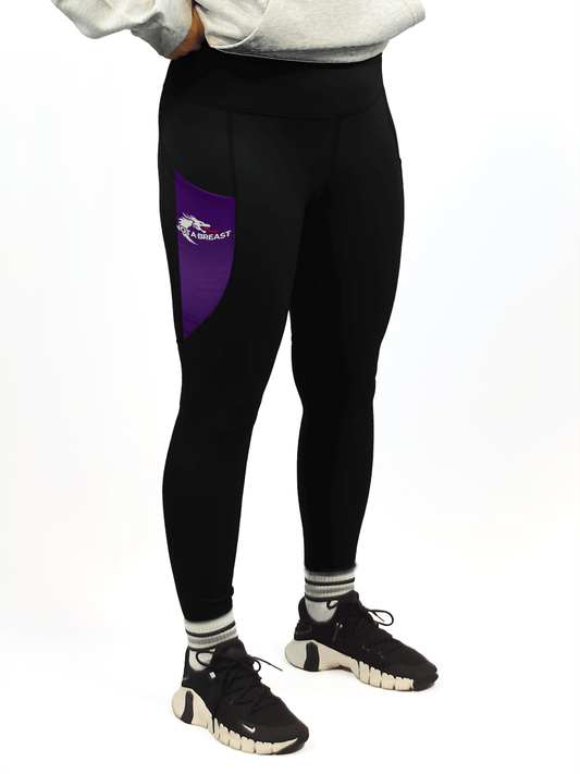 Knot a Breast | Women's Pocket Leggings - Oddball Workshop