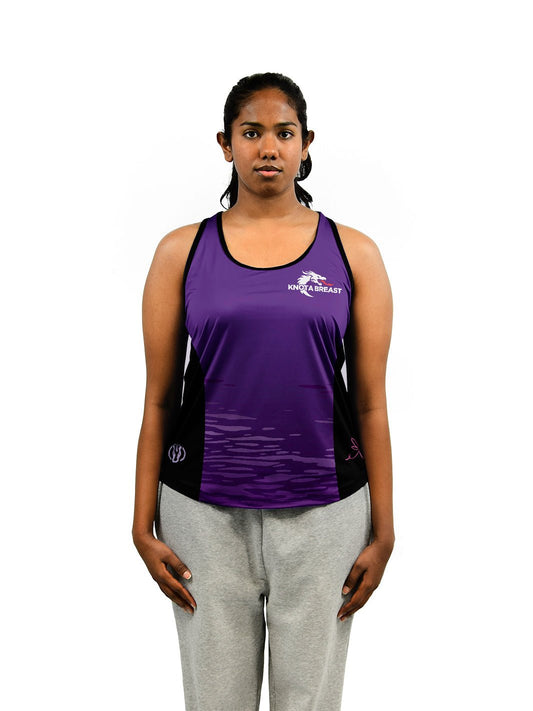 Knot a Breast | Women's Relaxed Tank Top - Oddball Workshop