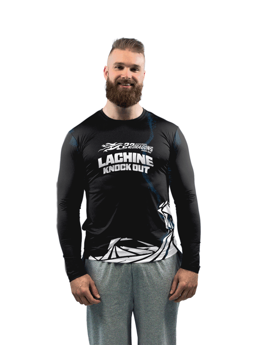Lachine Knock Out | Men's Team Jersey Long Sleeve - Oddball Workshop