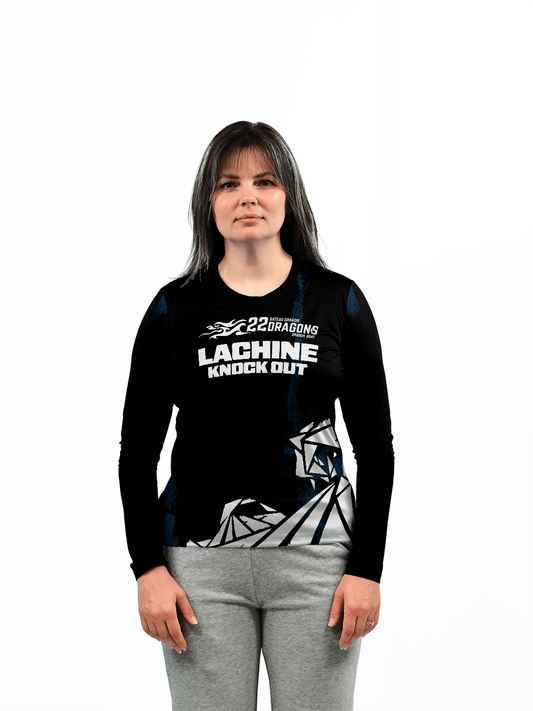 Lachine Knock Out | Women's Team Jersey Long Sleeve - Oddball Workshop