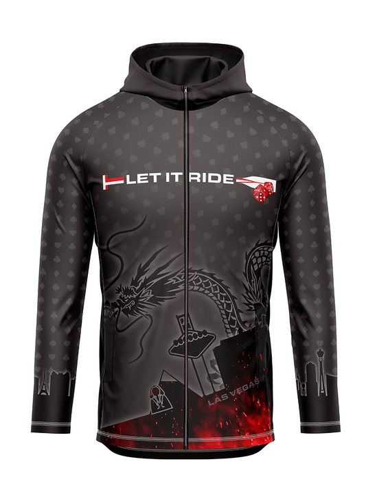 Let It Ride | Men's Hooded Cascade Lt Wt Jacket - Oddball Workshop