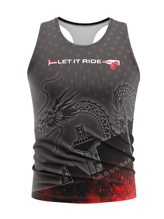Let It Ride | Men's Racer Tank Top - Oddball Workshop