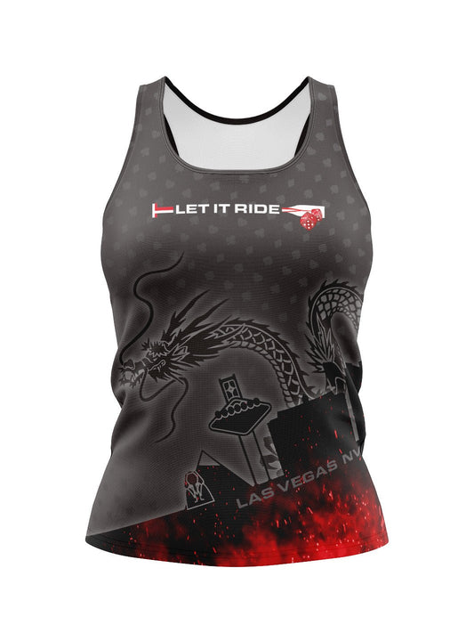 Let It Ride | Women's Athletic Tank Top - Oddball Workshop