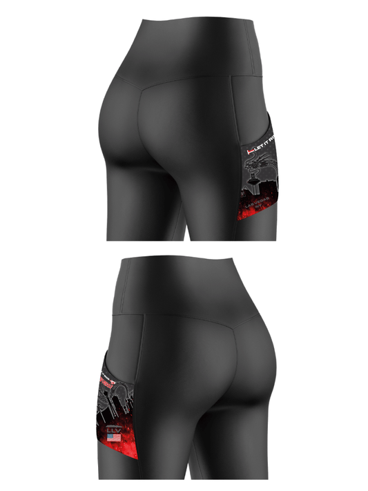 Let It Ride | Women's Compression Shorts - Oddball Workshop