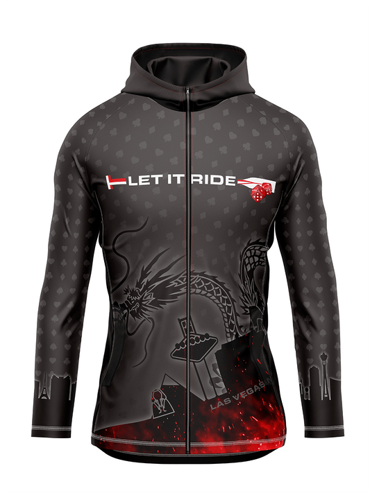 Let It Ride | Women's Hooded Cascade Lt Wt Jacket - Oddball Workshop