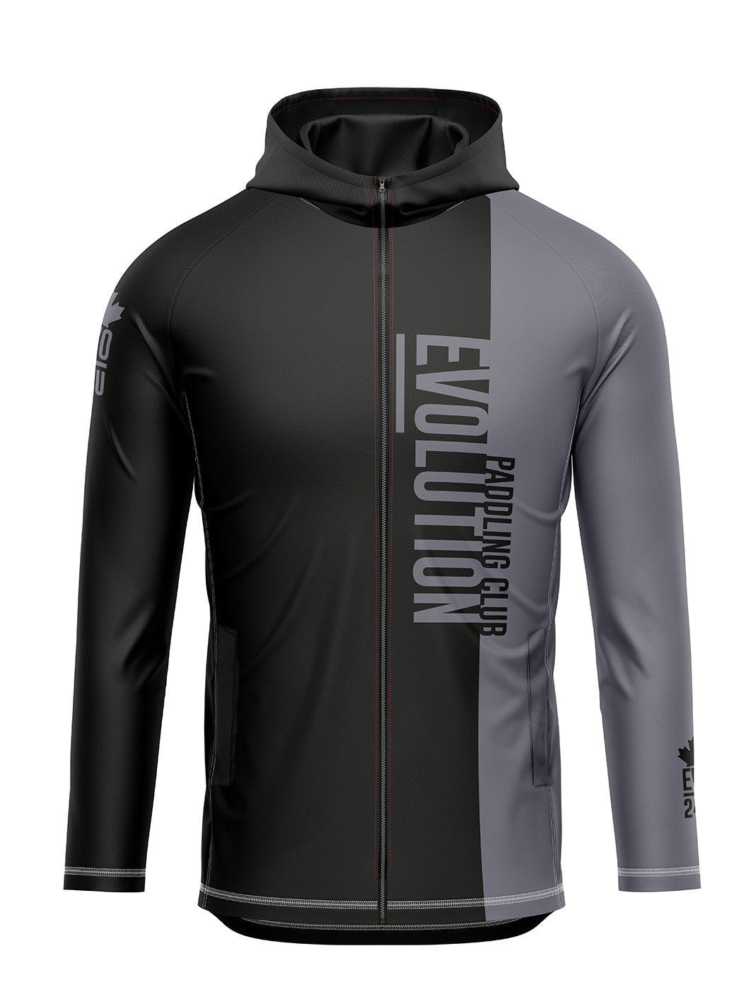 Liquid Assets Dragon Boat | Men's Cascade Light Weight Jacket Hooded - Oddball Workshop