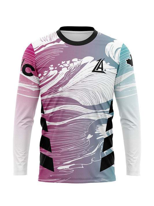 Liquid Assets Dragon Boat | Men's Team Jersey Long Sleeve - Oddball Workshop