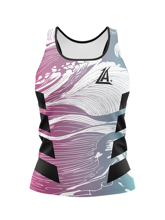 Liquid Assets Dragon Boat | Women's Athletic Tank Top - Oddball Workshop
