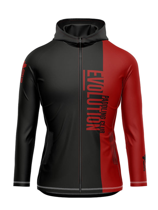 Liquid Assets Dragon Boat | Women's Cascade Light Weight Jacket Hooded - Oddball Workshop