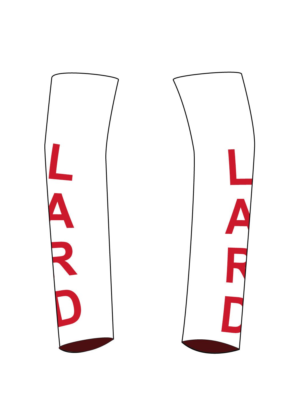 Los Angeles Racing Dragons | Arm Sleeves (Pair) - Oddball Workshop
