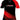 Los Angeles Racing Dragons | H2O Women's Athletic Jersey Short Sleeve (Black/Red) - Oddball Workshop