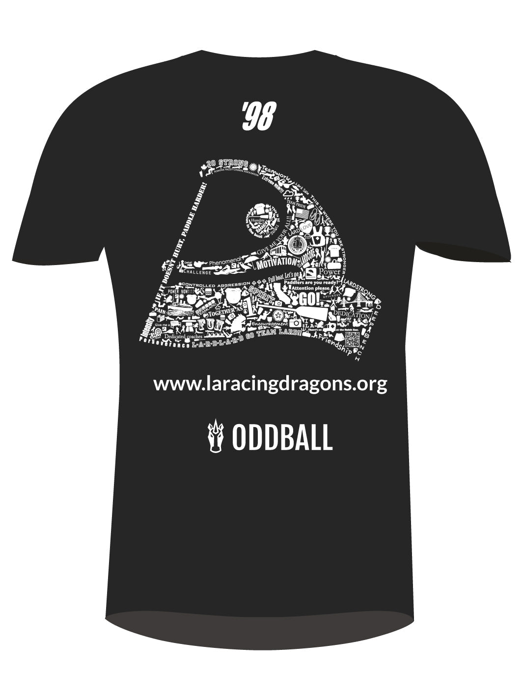 Los Angeles Racing Dragons | H2O Women's Team Jersey Short Sleeve (Practice) - Oddball Workshop