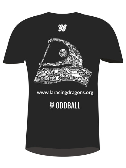 Los Angeles Racing Dragons | H2O Women's Team Jersey Short Sleeve (Practice) - Oddball Workshop