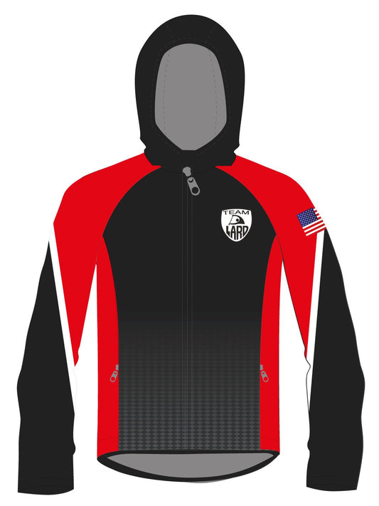 Los Angeles Racing Dragons | Men's Hooded Cascade Light Weight Jacket - Oddball Workshop