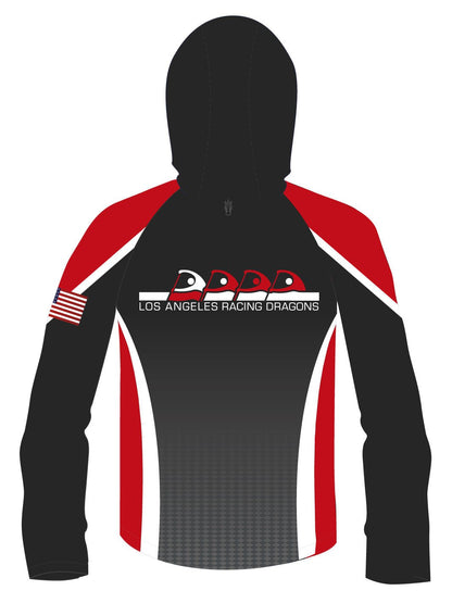 Los Angeles Racing Dragons | Women's Hooded Cascade Light Weight Jacket - Oddball Workshop