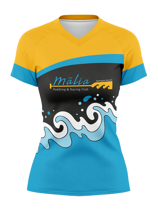Malia Racing | Women's Athletic Jersey Short Sleeve - Oddball Workshop