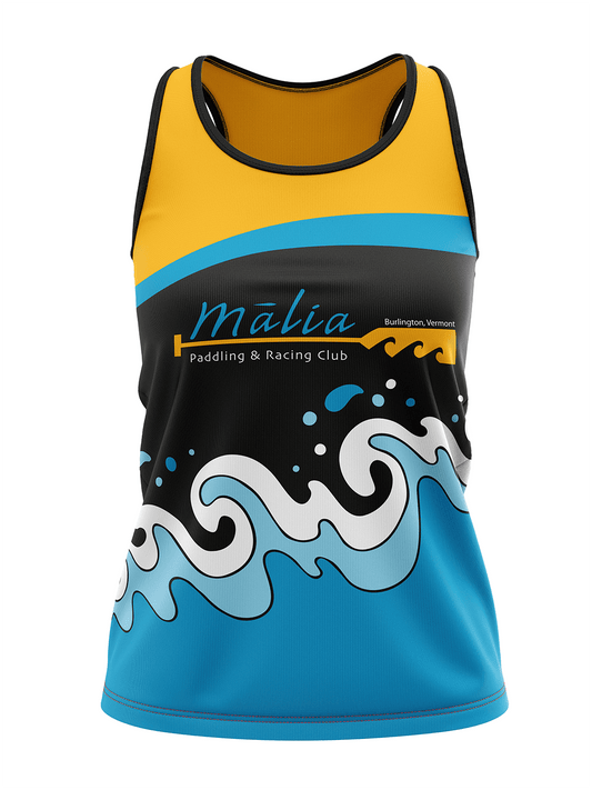 Malia Racing | Women's Athletic Tank Top - Oddball Workshop