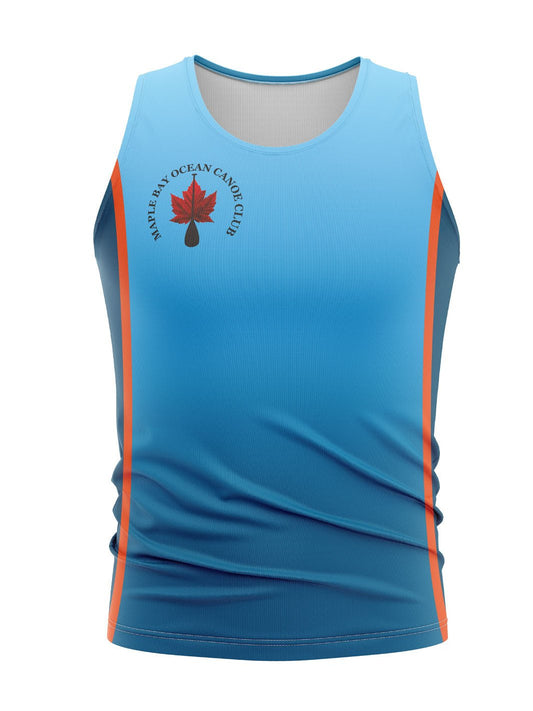 Maple Bay Ocean Canoe Club | Men's Athletic Tank Top - Oddball Workshop