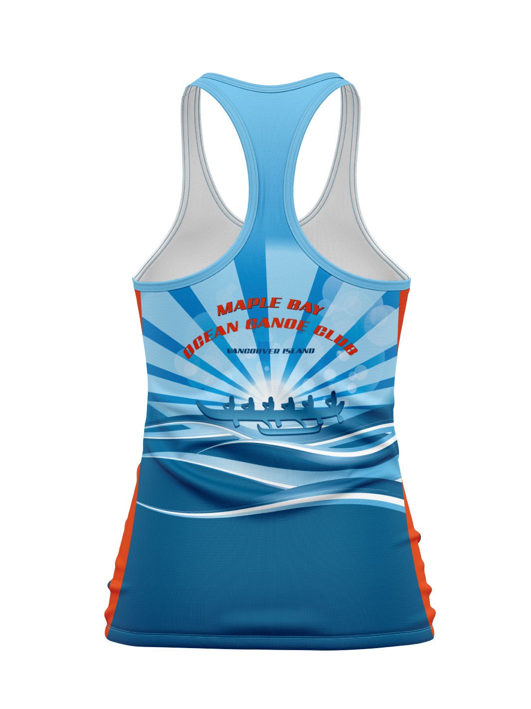 Maple Bay Ocean Canoe Club | Women's Relaxed Tank Top - Oddball Workshop