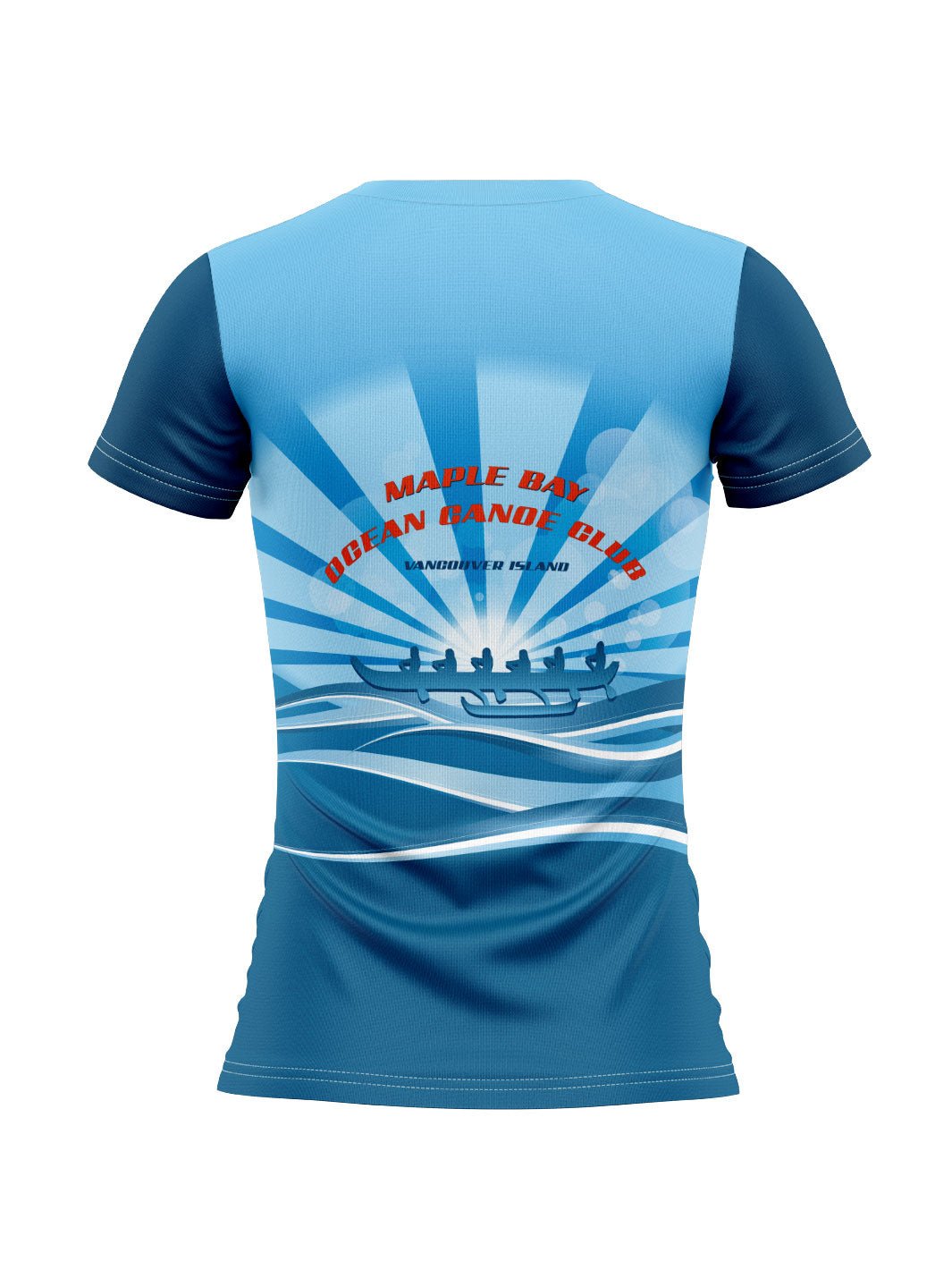 Maple Bay Ocean Canoe Club | Women's Team Jersey Short Sleeve - Oddball Workshop
