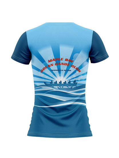 Maple Bay Ocean Canoe Club | Women's Team Jersey Short Sleeve - Oddball Workshop