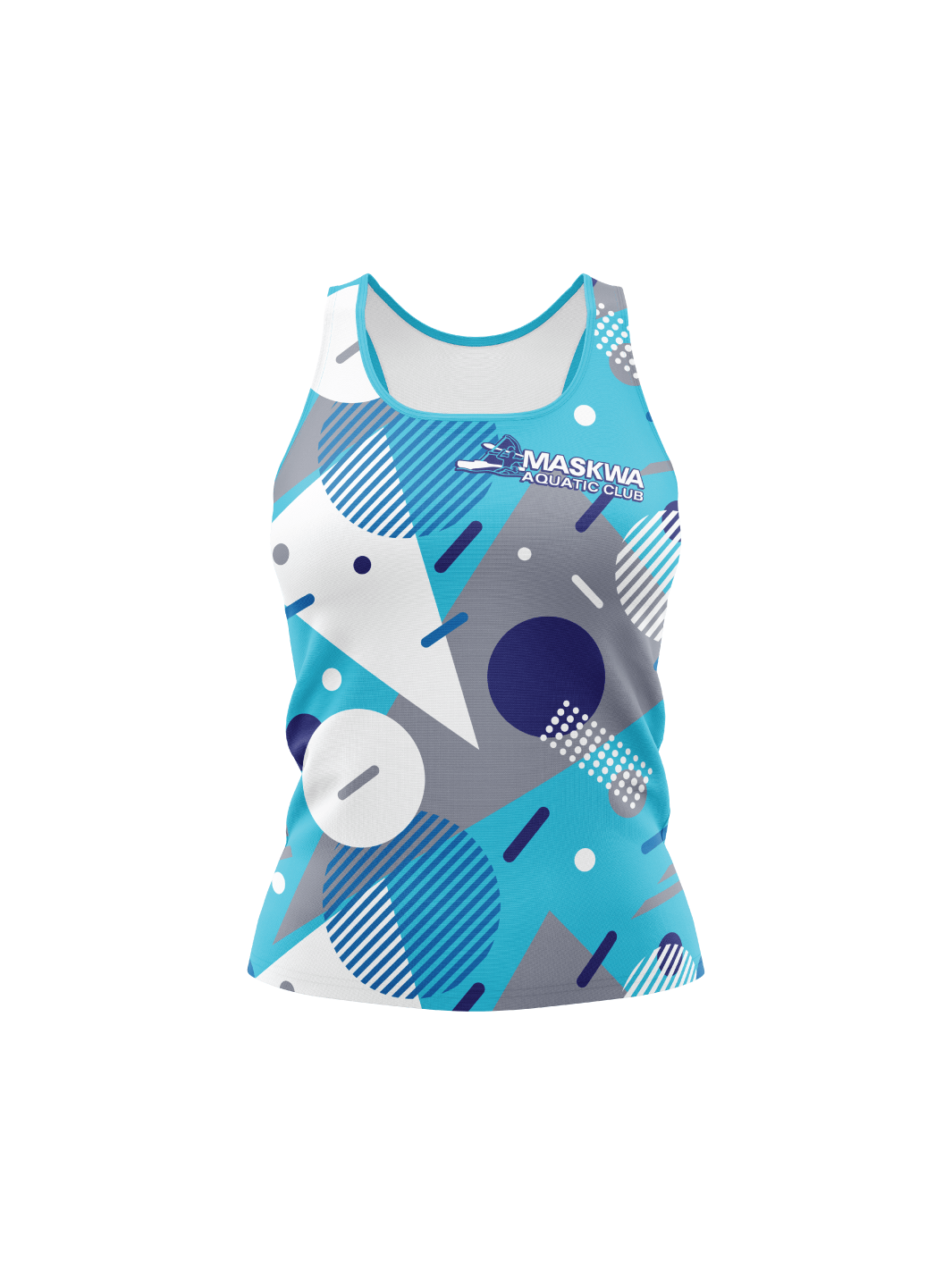Maskwa Aquatic Club | Maskwa Aquatic Club Women Athletic Tank Top - Oddball Workshop