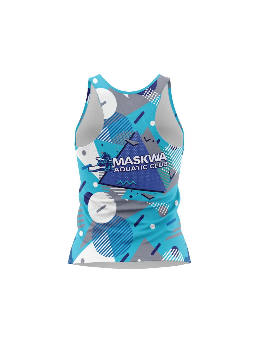 Maskwa Aquatic Club | Maskwa Aquatic Club Women Athletic Tank Top - Oddball Workshop