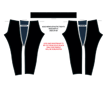 Maskwa Aquatic Club | Men's Athletic Tights - Oddball Workshop