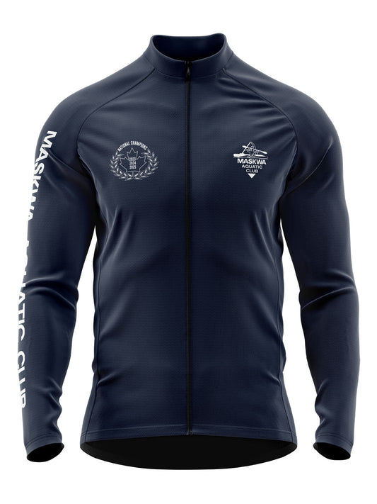Maskwa Aquatic Club | Men's Full Zip Paddling Jacket - Oddball Workshop