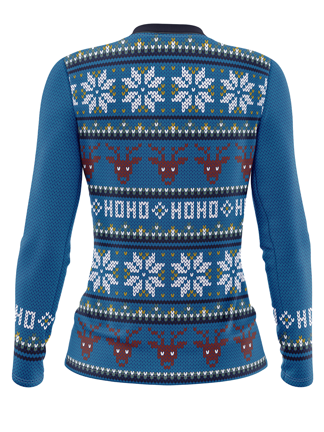Maskwa Aquatic Club | Women's Team Jersey Long Sleeve - Christmas Sweater - Oddball Workshop