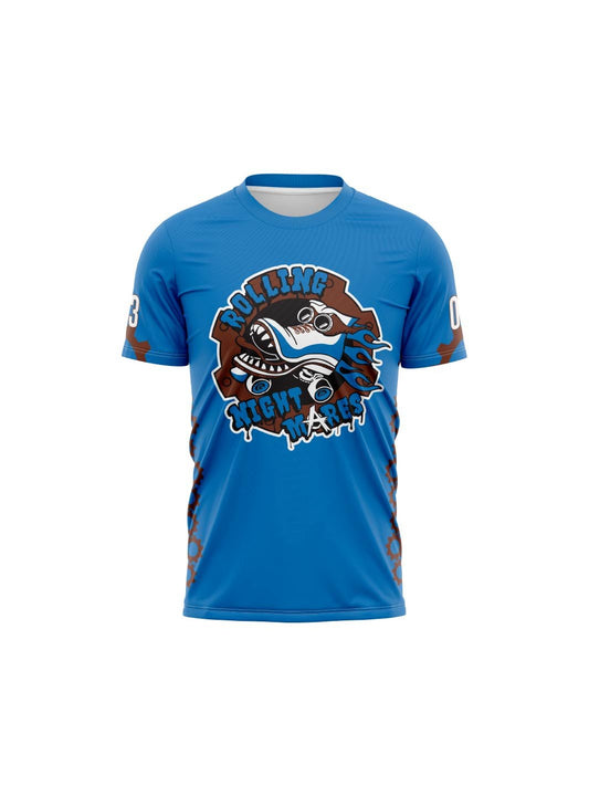 Metro Vancouver Junior Roller Derby | Rolling Nightmares - Men's Team Jersey Short Sleeve - Oddball Workshop