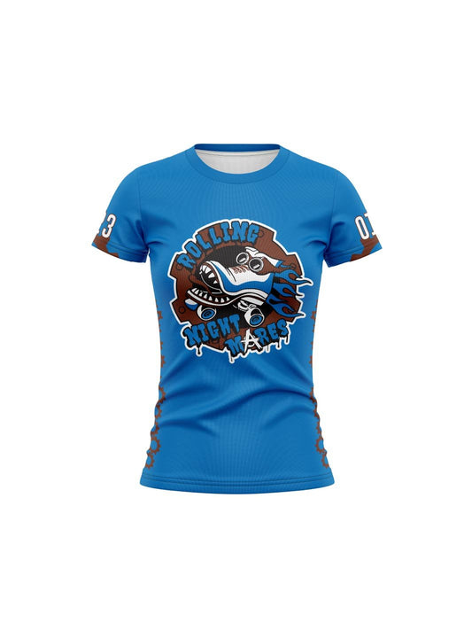 Metro Vancouver Junior Roller Derby | Rolling Nightmares - Women's Team Jersey Short Sleeve - Oddball Workshop