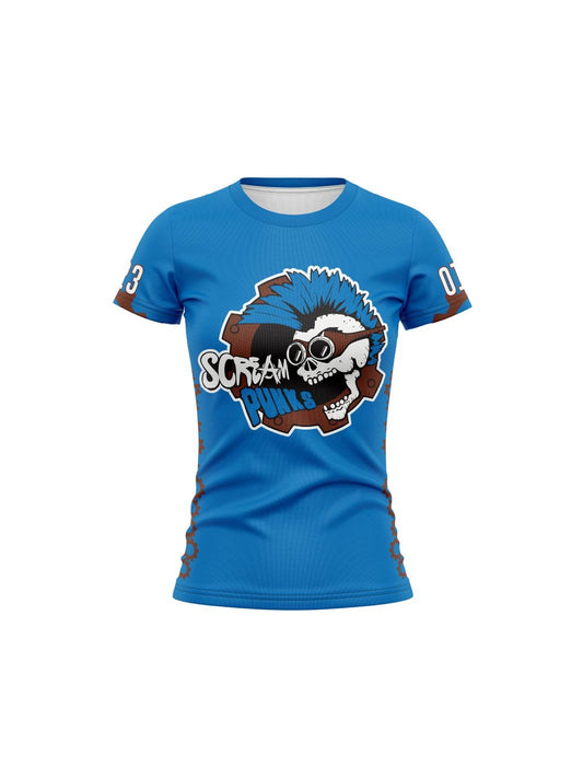 Metro Vancouver Junior Roller Derby | Scream Punks - Women's Team Jersey Short Sleeve - Oddball Workshop