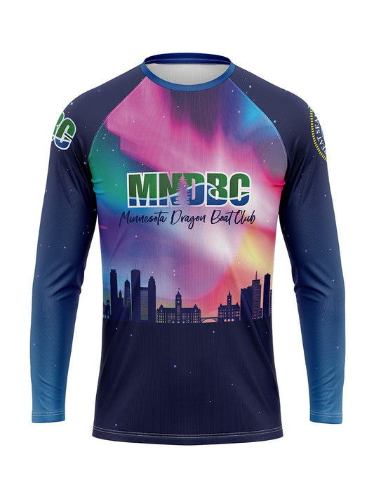 Minnesota Dragon Boat Club ACP | Men's Athletic Jersey Long Sleeve - Oddball Workshop