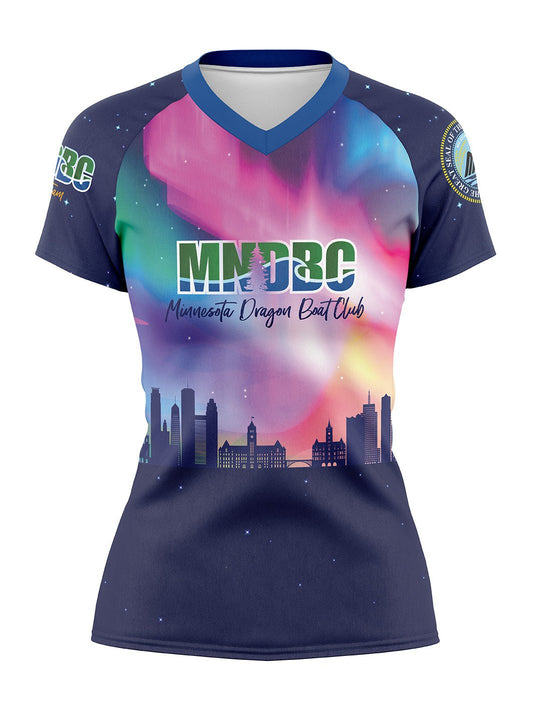 Minnesota Dragon Boat Club ACP | Women's Athletic Jersey Short Sleeve - Oddball Workshop
