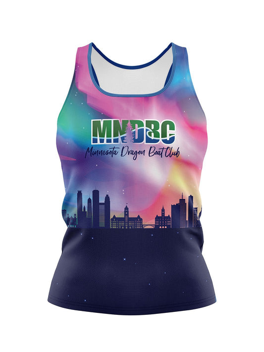 Minnesota Dragon Boat Club ACP | Women's Athletic Tank Top - Oddball Workshop