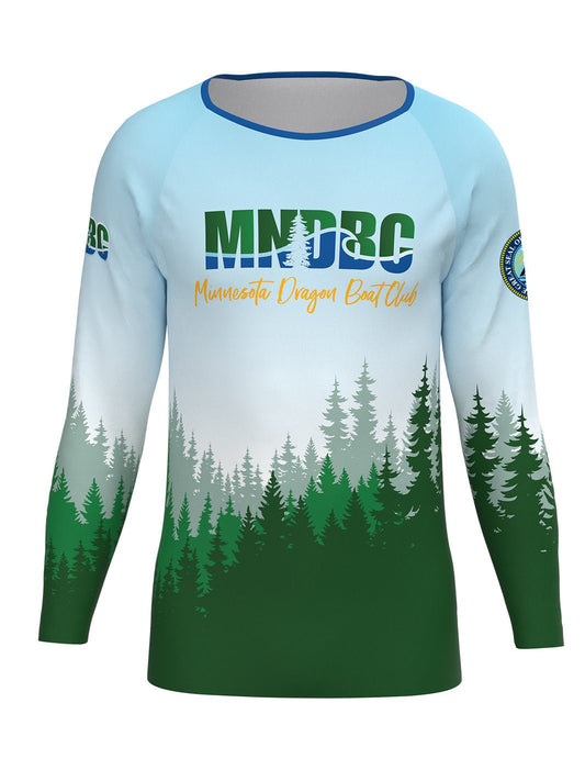 Minnesota Dragon Boat Club | Men's Athletic Jersey Long Sleeve - Oddball Workshop